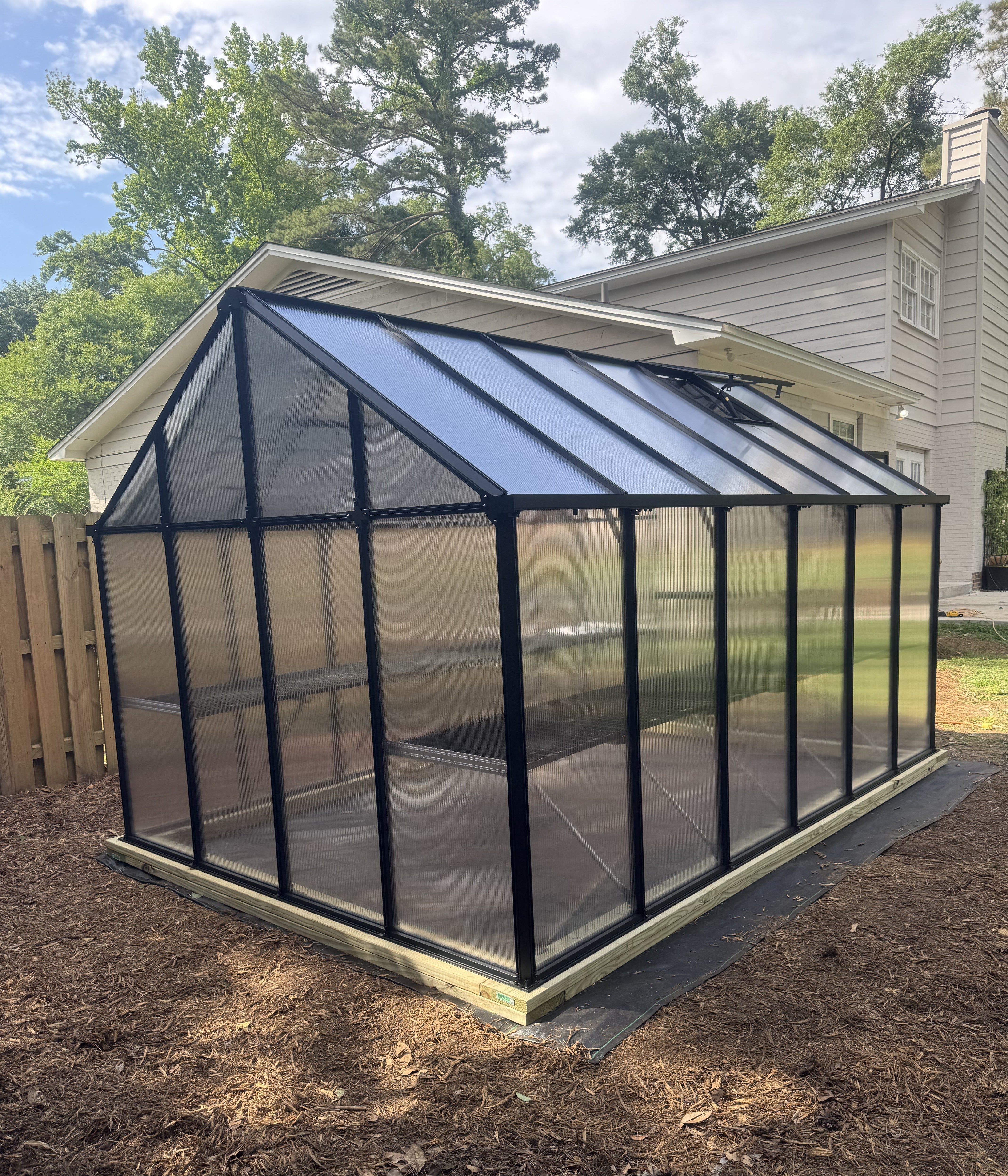 8' x 12' Evergreen Residential Greenhouse – Atlas Greenhouse