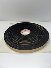 Neoprene Tape 1/2" Thick x 1" Width x 25' Length w/ adhesive