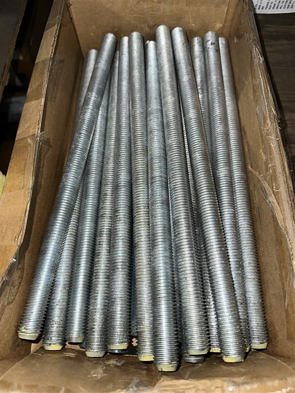 3/4-10 14" Threaded Rod  F1554-55 ZP