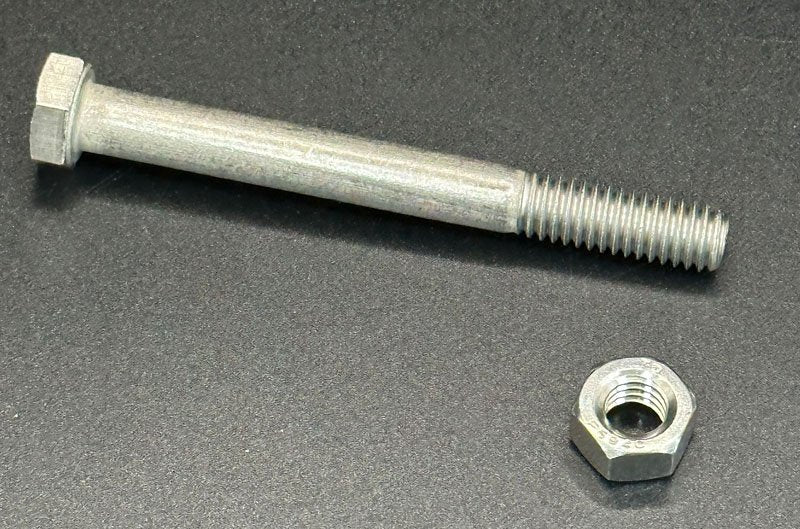 5/16" x 2-1/2" SS Bolt w/Nut