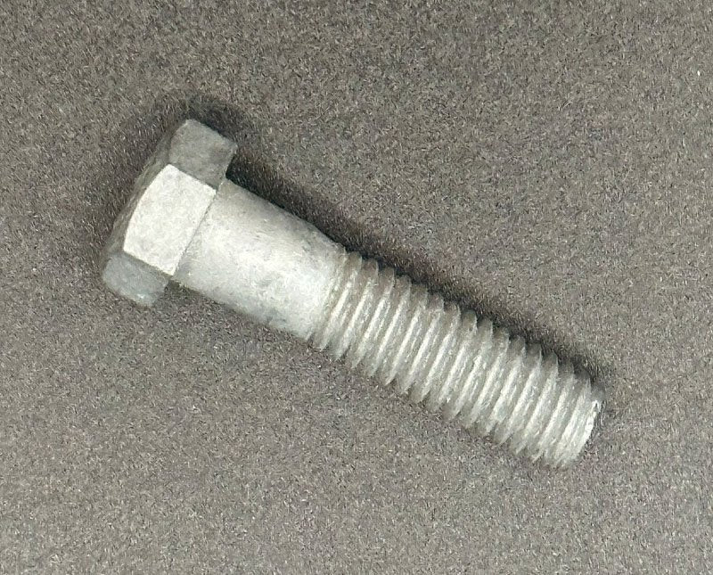 3/8" x 1-1/2" Galvanized Hex Bolt Only