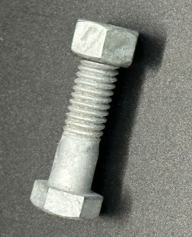 3/8" x 1-1/2" Galvanized Hex Bolt & Nut