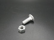 3/8" x 1" Carriage Head Bolt & Nut
