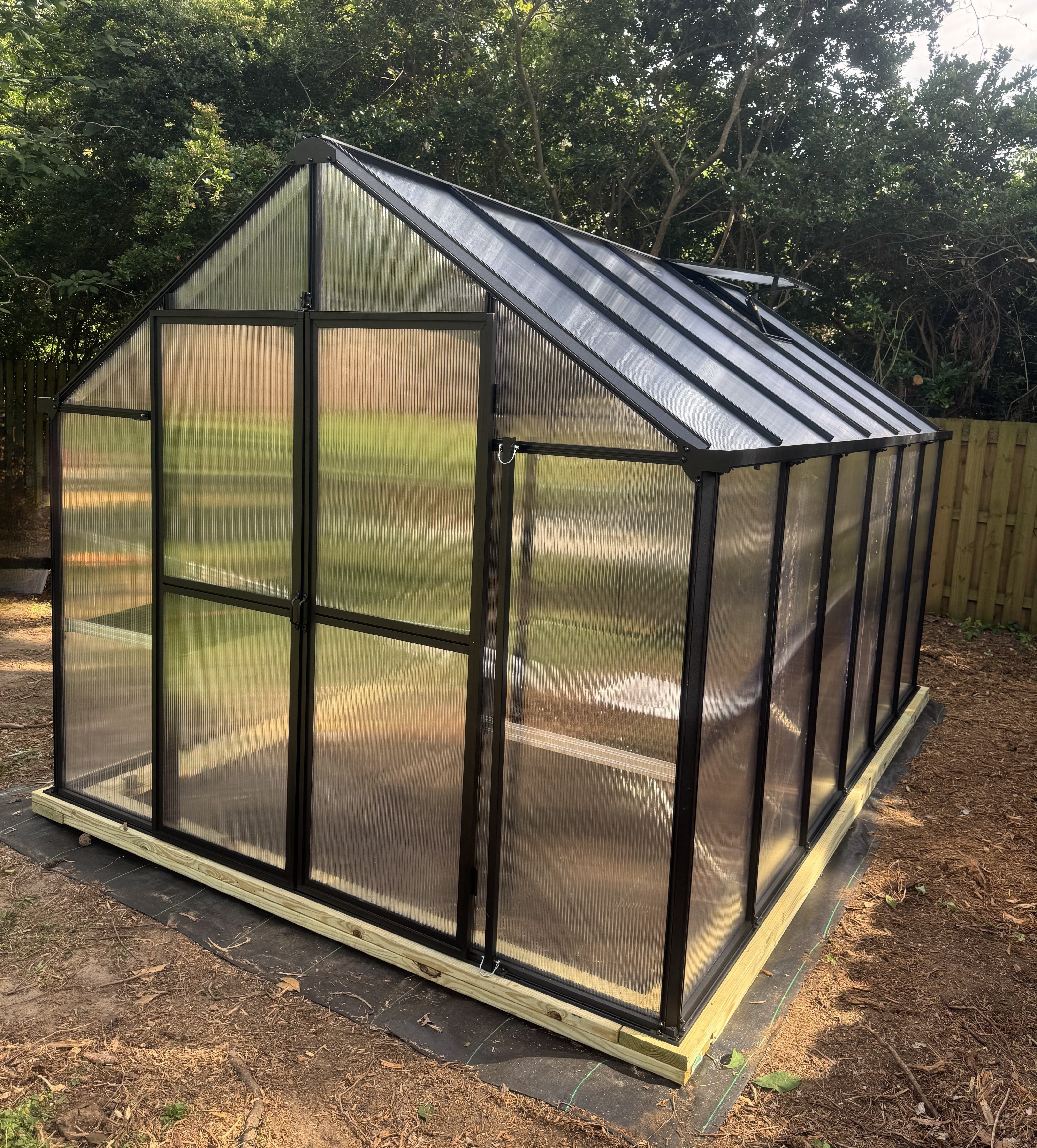 8' x 12' Evergreen Residential Greenhouse – Atlas Greenhouse