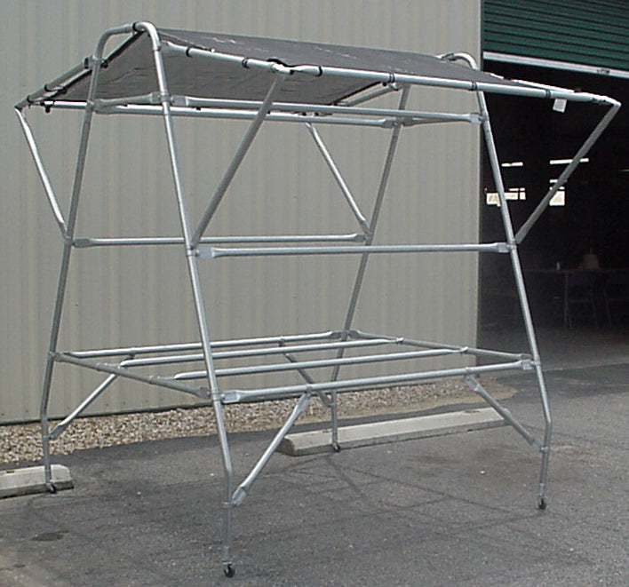 Mobile Hanging Basket/Plant Display Rack