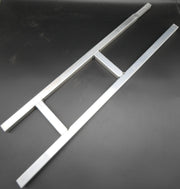 1" Square Welded Header - Silver