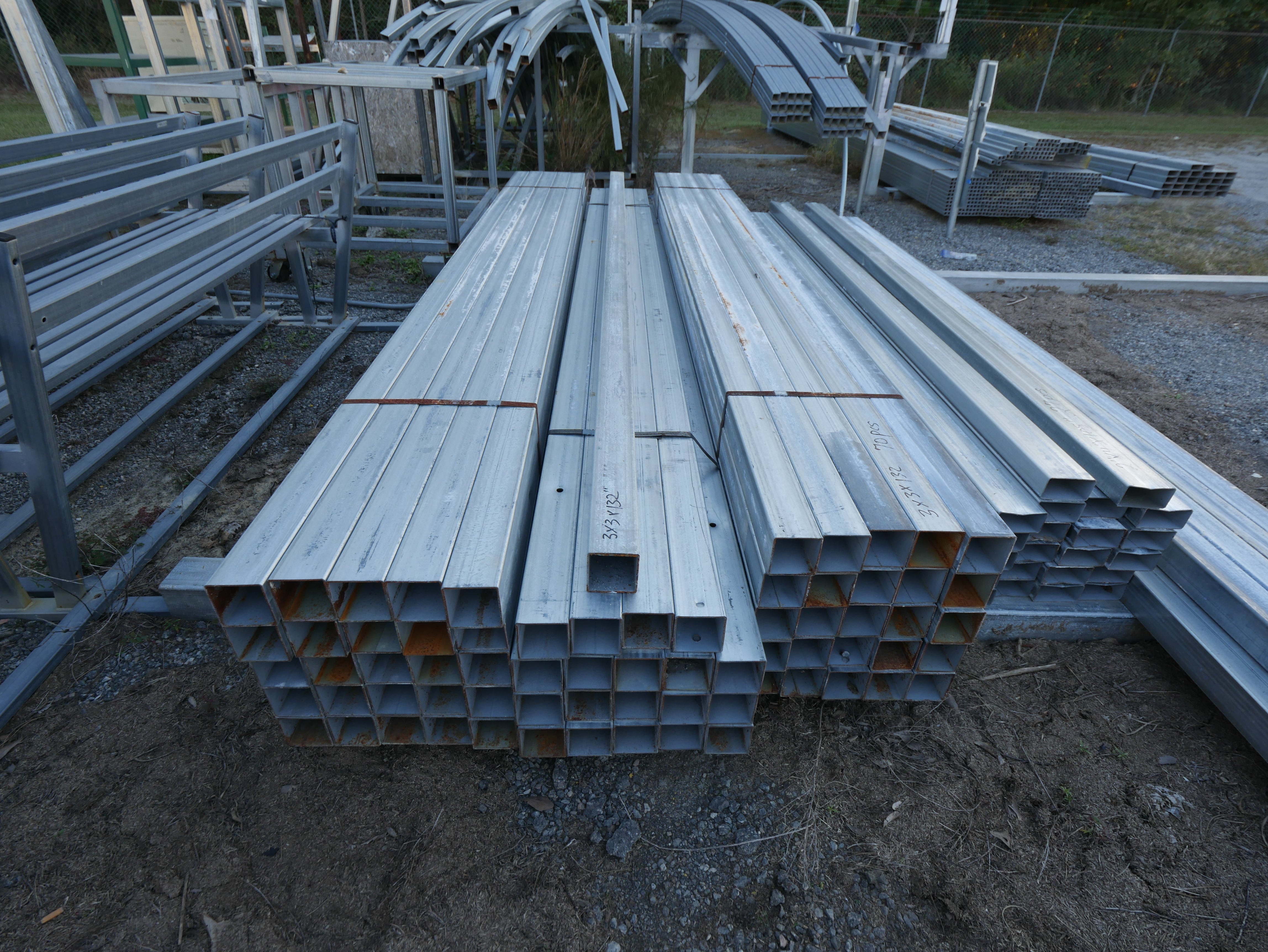 3" x 3" x 132" Square Tubing 12 GA (Surface Oxidation)
