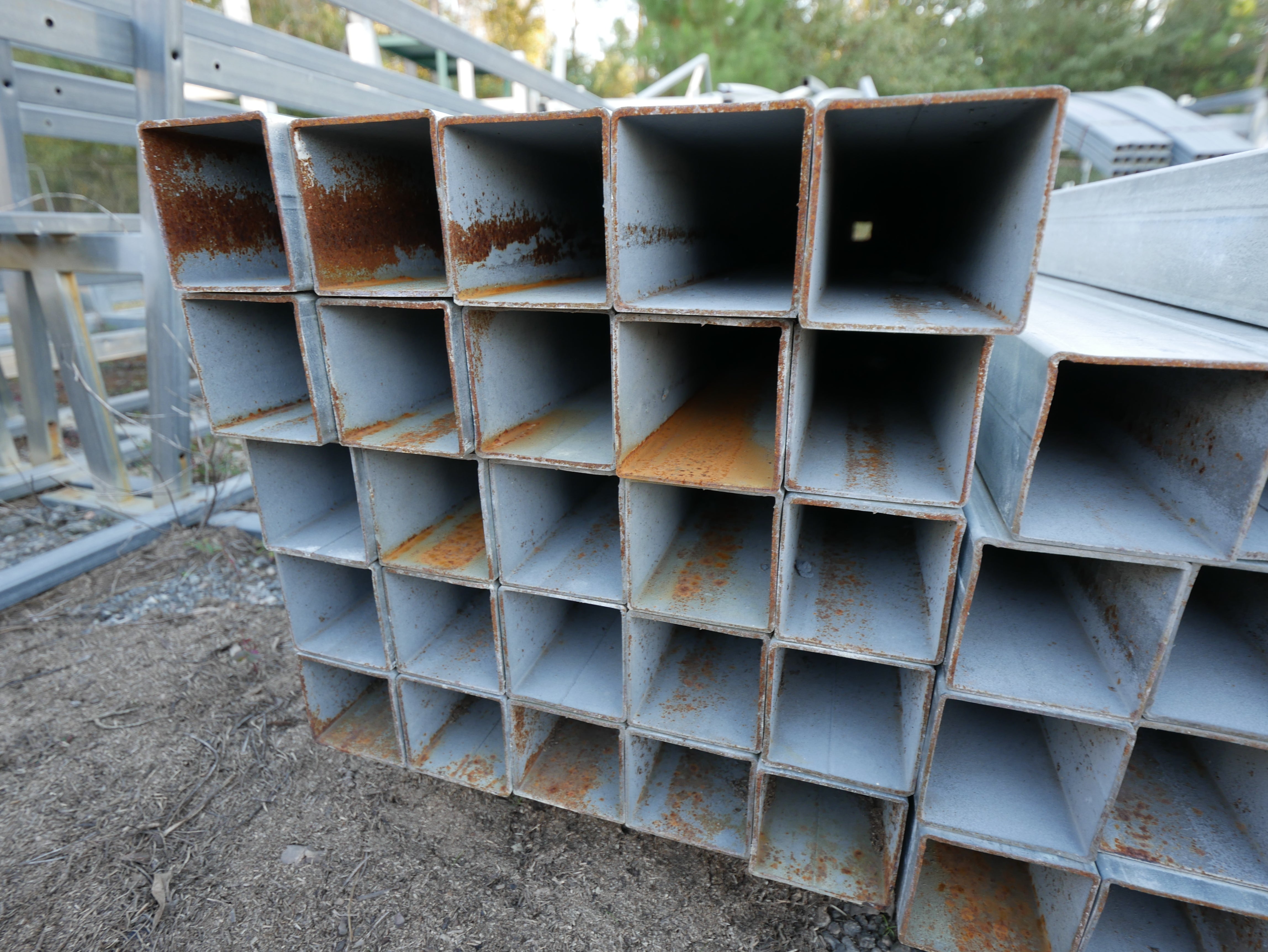 3" x 3" x 132" Square Tubing 12 GA (Surface Oxidation)