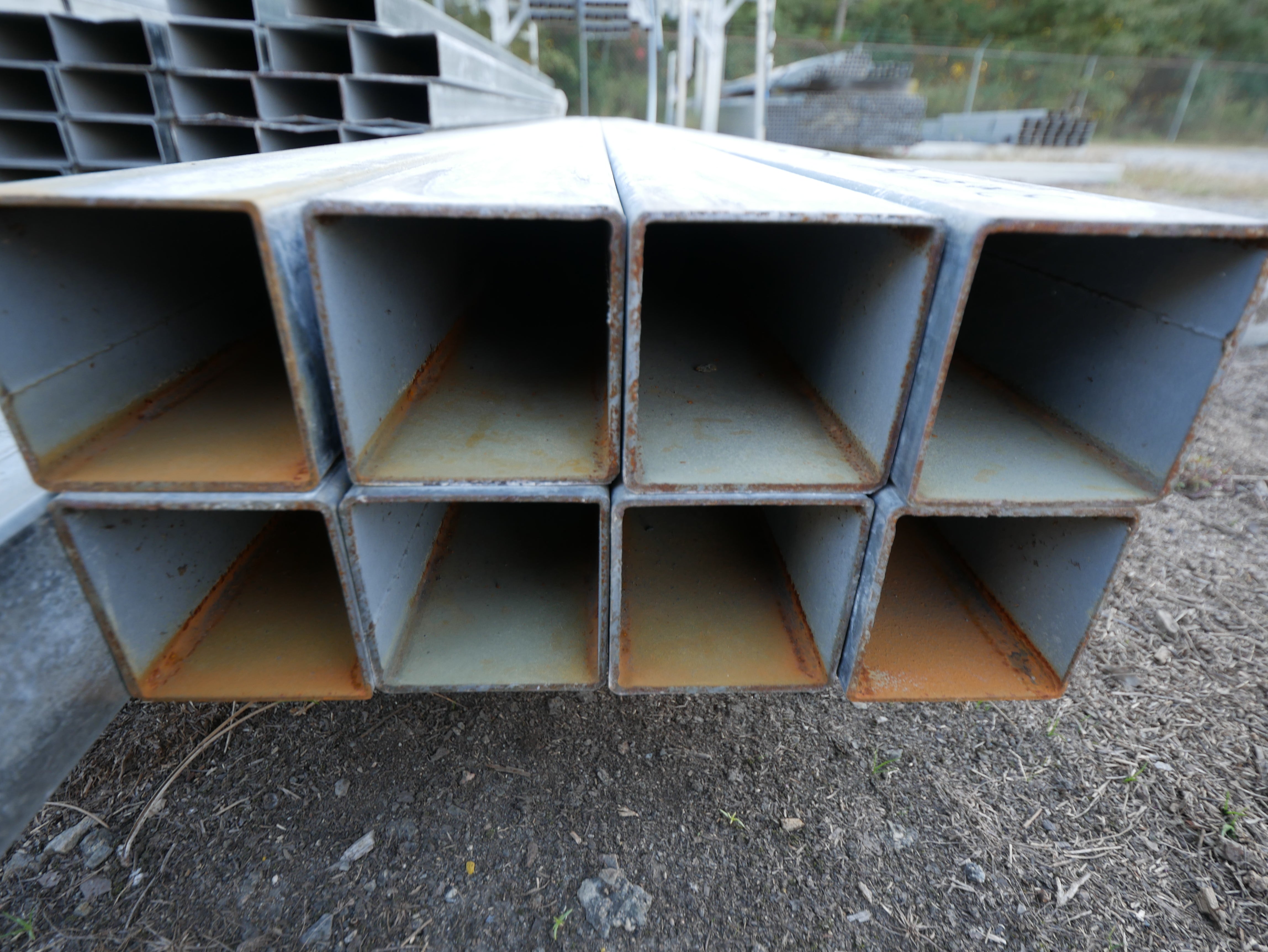 3" x 3" x 156" Square Tubing 12 GA (Surface Oxidation)