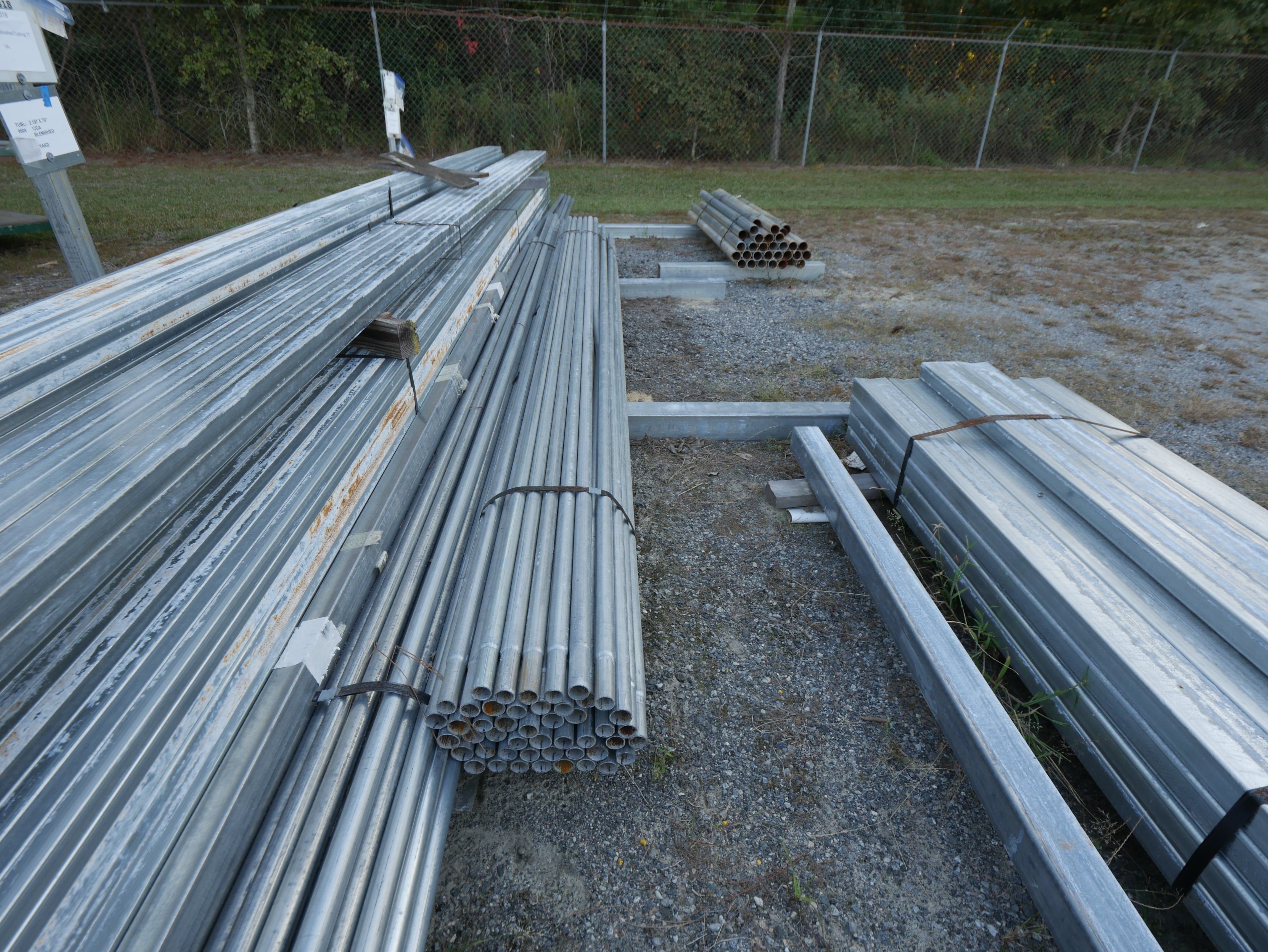 1.315 X 153" ROUND TUBING 16 GA WITH SWAGE - SURFACE OXIDATION