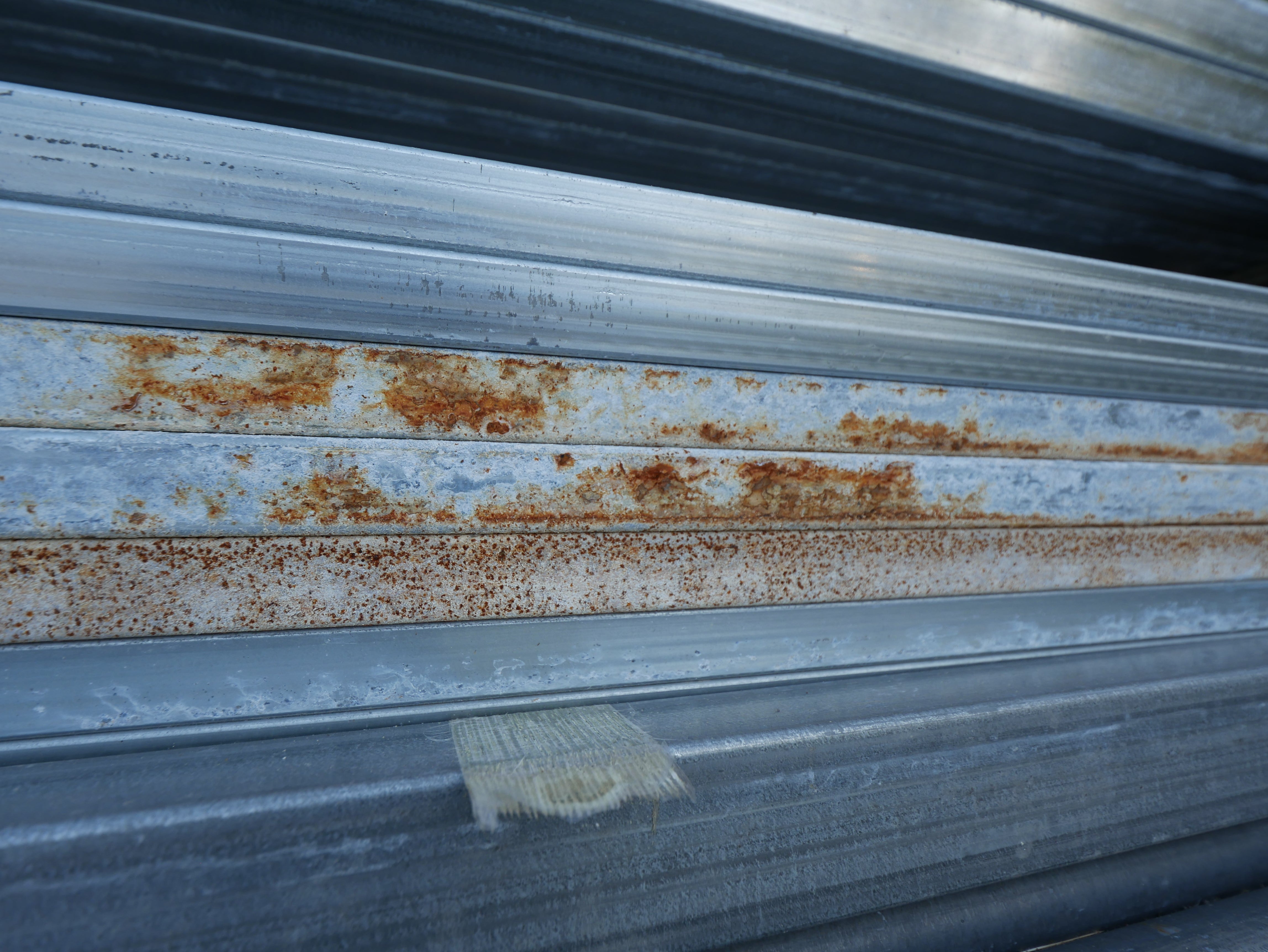 2" x 2" x 240" Square Tubing 14 GA - Surface Oxidation