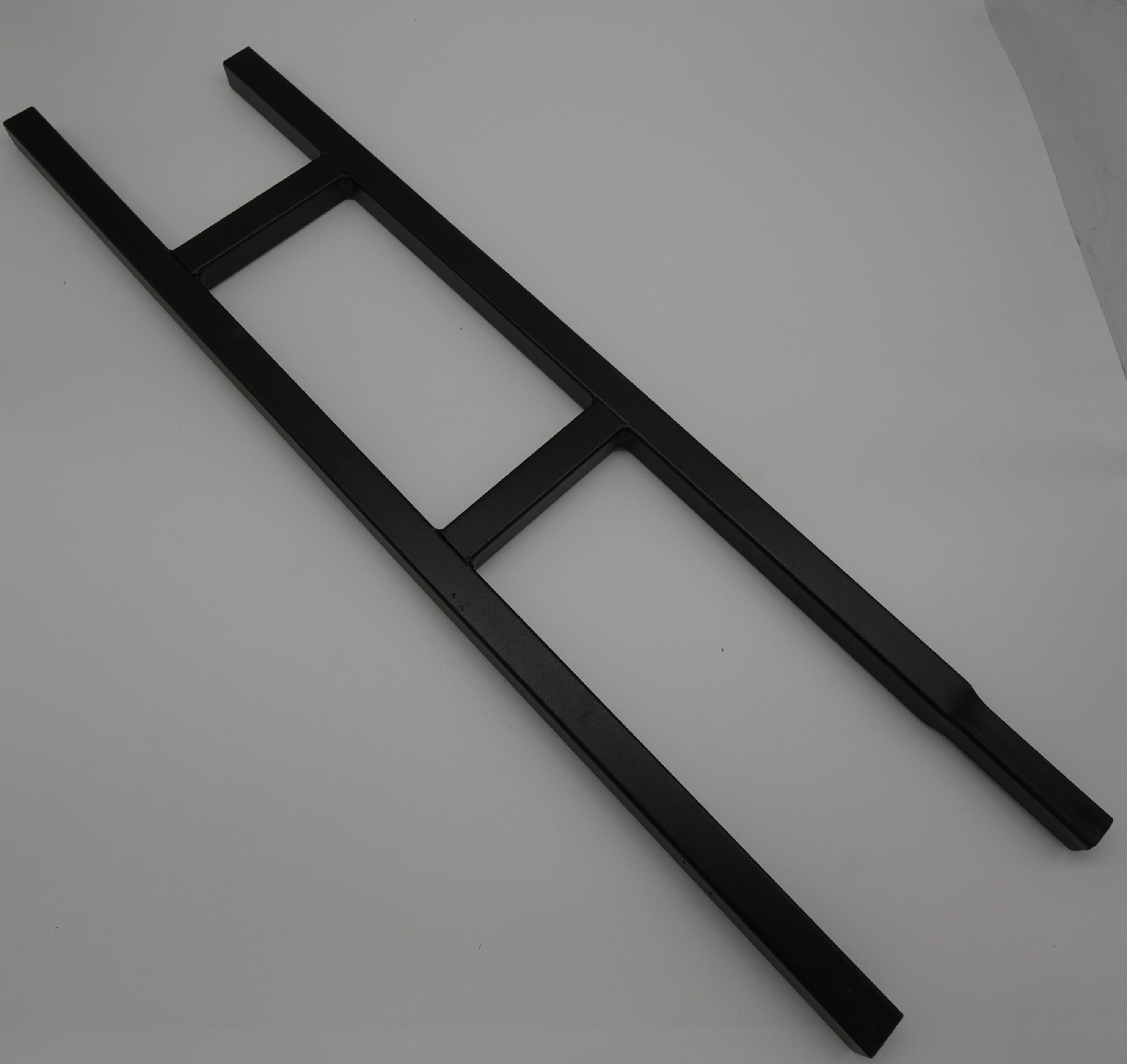 1" Square Welded Header - Black