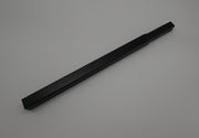 1" x 1" x 14" Aluminum Tubing with swage - Black