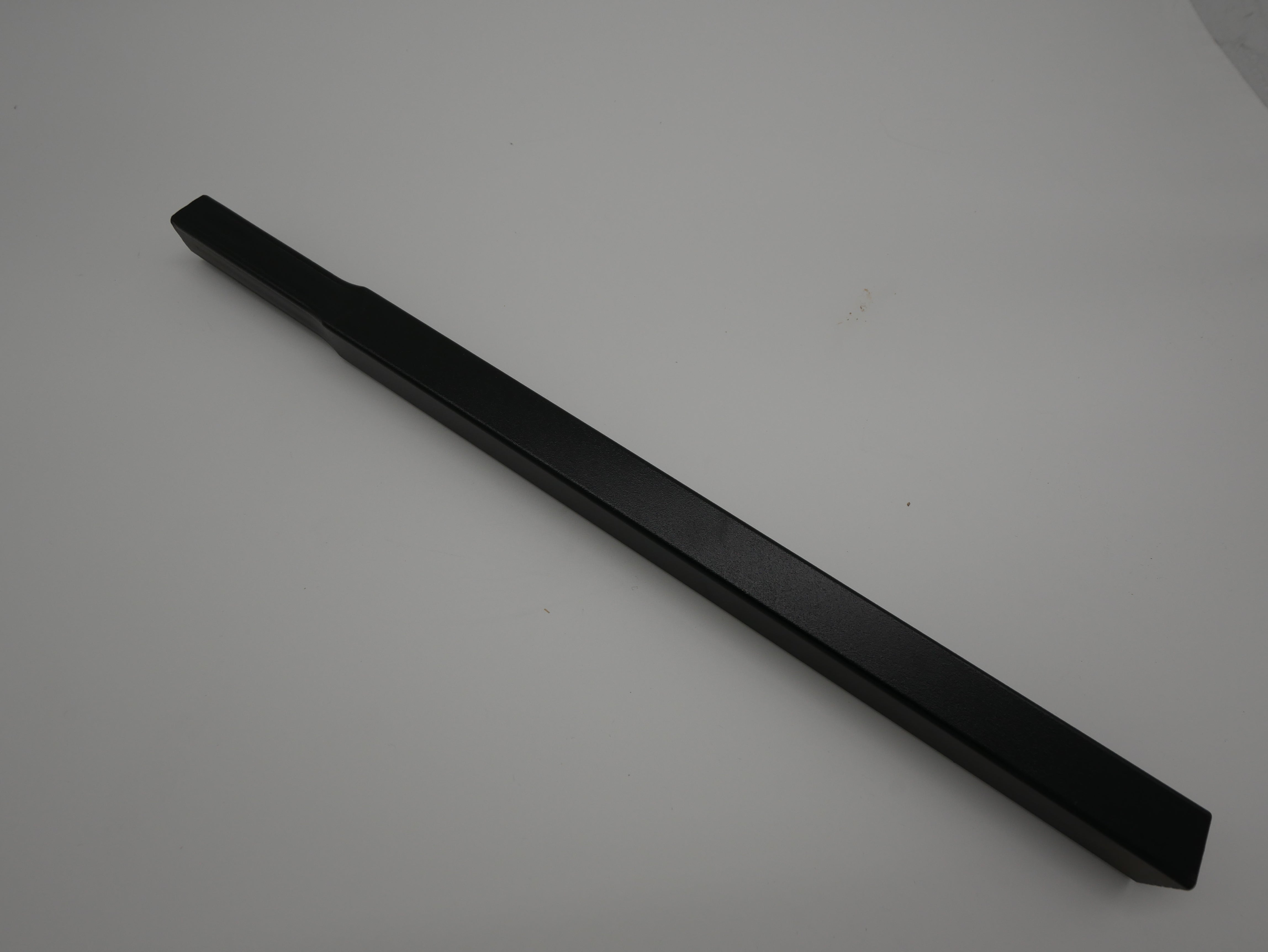 1" x 1" x 14" Aluminum Tubing with swage - Black