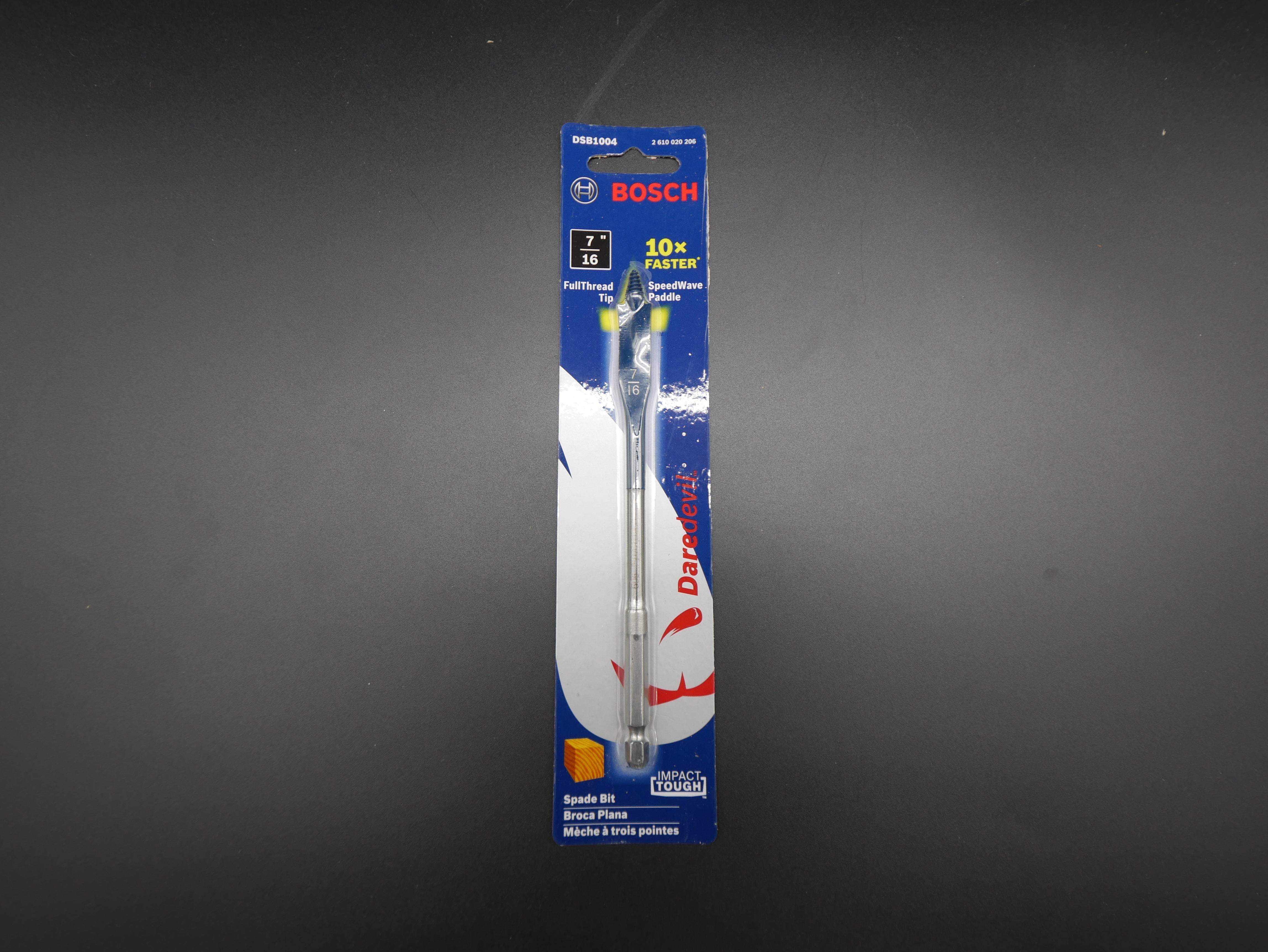 7/16" Wood Boring Spade Bit