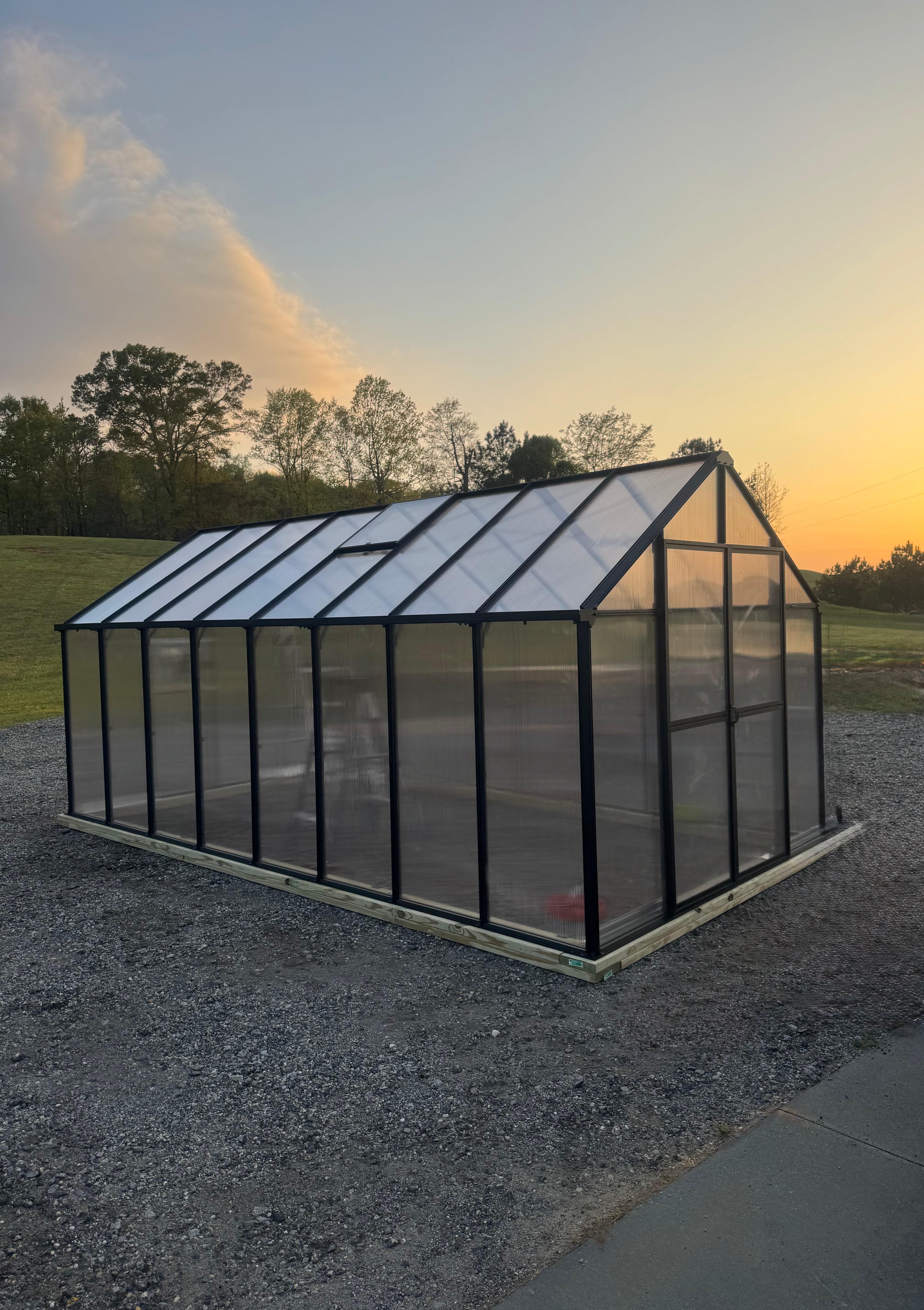 8' x 24' Evergreen Residential Greenhouse