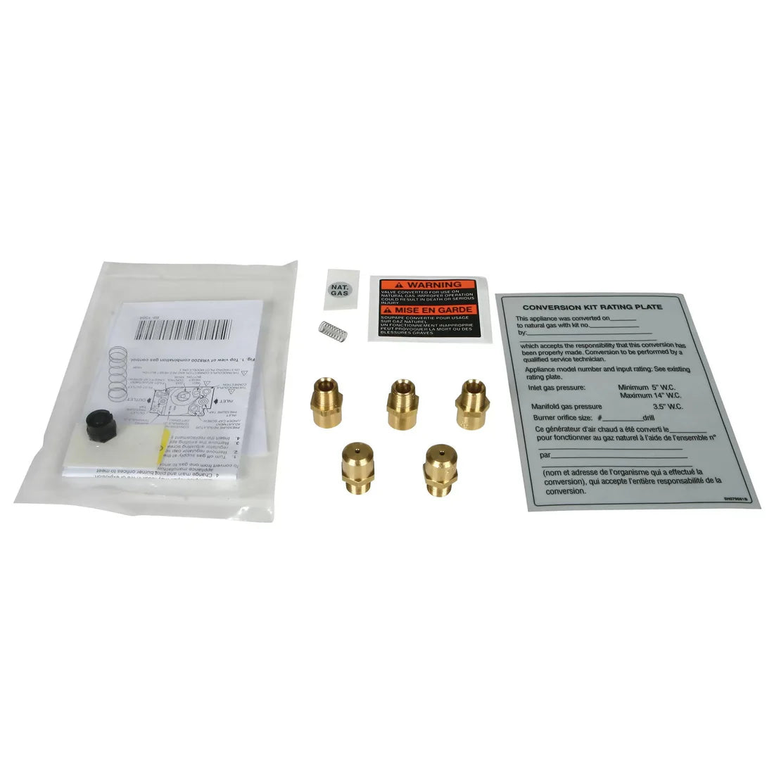 Modine LP to Natural Gas Conversion Kit for 100,000 BTU HVNG-HD10 ...
